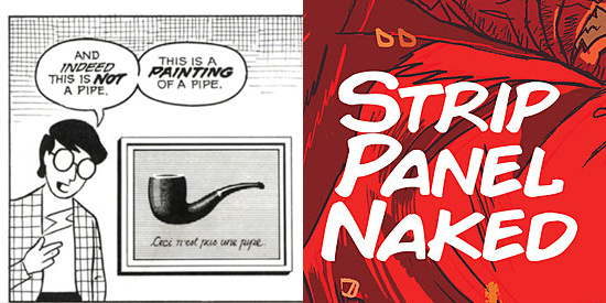 Understanding Comics, Strip Panel Naked